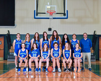 2023 Vanguard Middle School Girls Basketball Team Photos